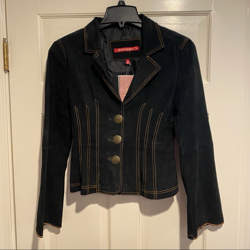 NWT Jennifer J Leather Jacket